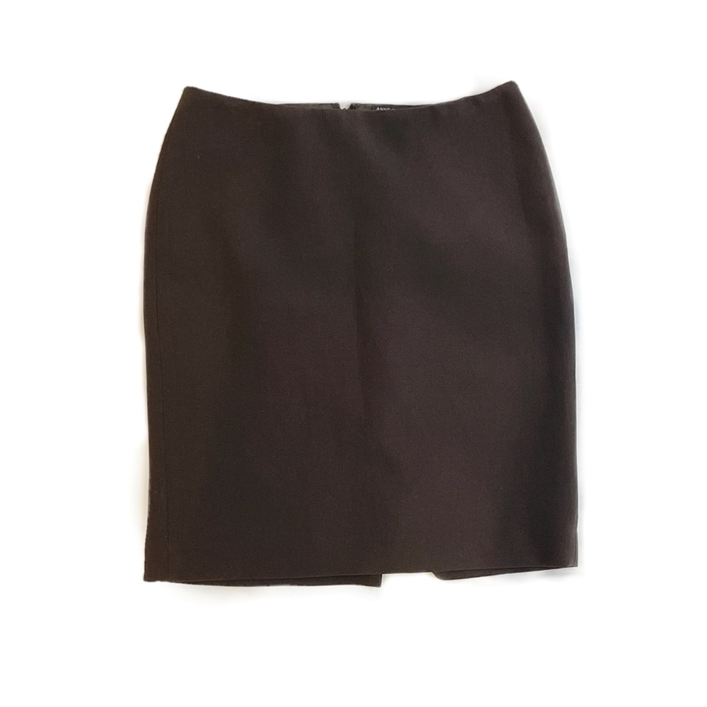 Anne Klein Black Knee-length Pencil Skirt
